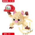 Pokemon Building Blocks Animal Model DIY Assembled Cartoon Anime Pikachu Mini Action Figures Educational Game Children Toys Gift. 