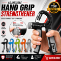 Counting Grip Strengthener Hand Grip for Muscle Building Adjustable Hand Grip Trainers Forearm Grip Resistance Trainer Grip Exerciser with Counter.