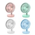 JOYKALY YG-735/ 717  Rechargeable 2400mAh Lithium Battery Strong Wind Portable Desk / Table Fan. 