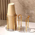 NANLIY 2X Paper Cup Dispenser Cup Holder Cup Storage Party Cup Dispenser Mouthwash Rinsing Cup Storage Holder,23x13cm A. 