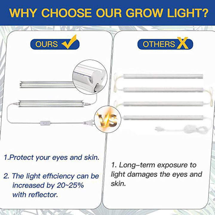 GC%202pcs/4pcs%20T5%20LED%20Grow%20Light%20Energy%20Saving%20Aluminum%20Alloy%20Full%20Spectrum%20Indoor%20Strip%20Growth%20Lamp%20For%20Indoor%20Plants%20Veg%20Flower%20-%20Image%205