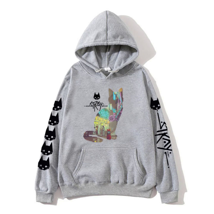 Stray%20Game%20StrayCat%20Hoodie%20Men/Women%20Cartoon%20Kawaii%20Printed%20Sweatshirts%20Autumn/Winter%20Harajuku%20Unisex%20Aesthetic%20Pullovers%20Male%20-%20Image%204