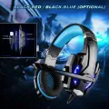 KOTION EACH G9000 3.5Mm Noise Reduction Gaming Headset Replacement For PC & Laptop with RGB Light - Blue. 