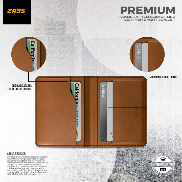 Zays%20Premium%20Leather%20Super%20Slim%20Card%20Holder%20Mini%20Wallet%20Handcrafted%20Durable%20Stylish%20Compact%20Wallet%20for%20Men%20And%20Women%20%7C%20Credit%20And%20Debit%20Card%20Holder%20Slim%20Wallet%20for%20Travel%20And%20Everyday%20Use%20(Brown)%20-%20Image%203