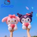 26Cm Plushies Sanrio Kuromi My Melody Plush Dolls Toys Cute Strawberry Stuffed Animals Plush Toy Pillow Bedroom Decoration Gift Honoria.