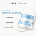 LAIKOU Milk Face Cream Deep Hydration Whitening Facial Day & Night Cream Smoothing Skin Care. 