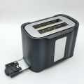 Toaster 2 Extra-Wide Slot,for Bread, Crumb Tray, Black US Plug. 
