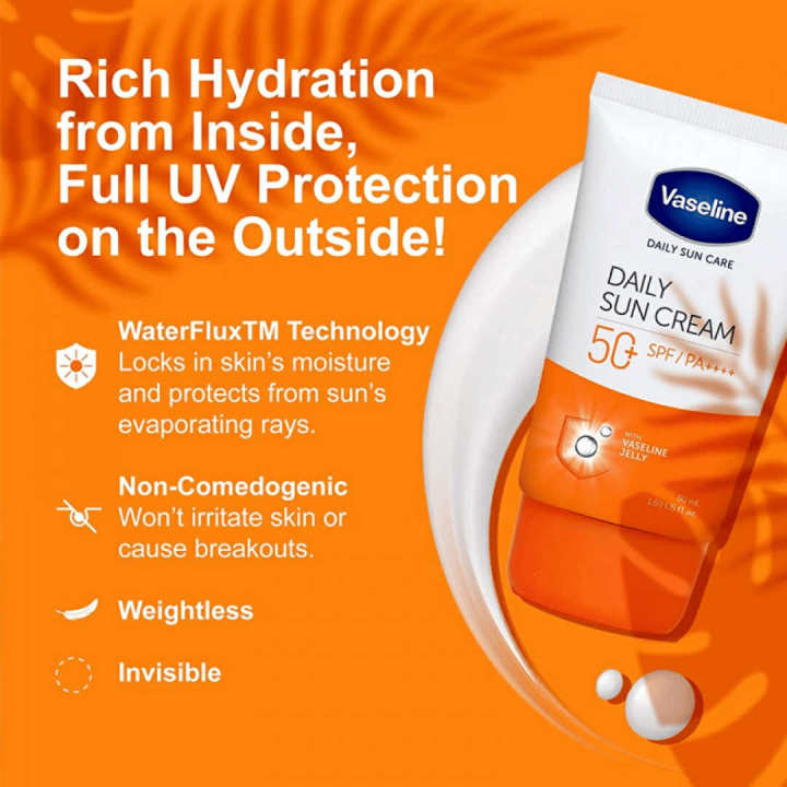 Vaseline%20Daily%20Sun%20Cream%2050%20plus%20SPF/PA%20plus%20plus%20plus%20plus%2050%20ml%20-%20Image%202