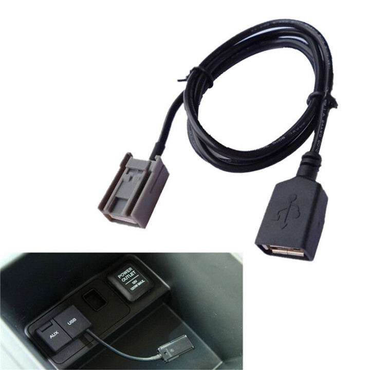 2X%20Car%20Aux%20USB%20Cable%20Adapter%20Female%20Port%20Extension%20Wire%20for%20Honda%20Civic%20Jazz%20CR-V%20Accord%20Stereo%20MP3%20Interface%20-%20Image%203