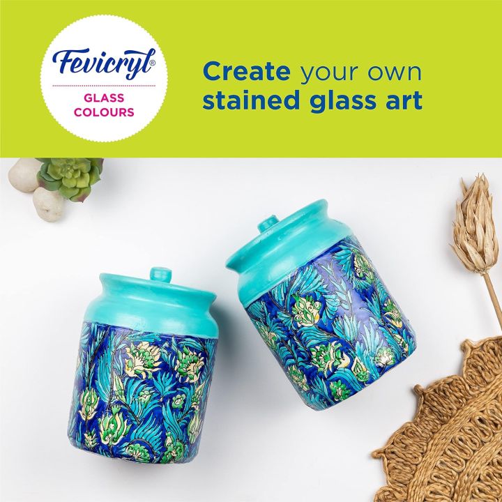 Fevicryl%20Water%20Based%20Glass%20Colours%2010%20Assorted%20(115ml)%20-%20Image%202