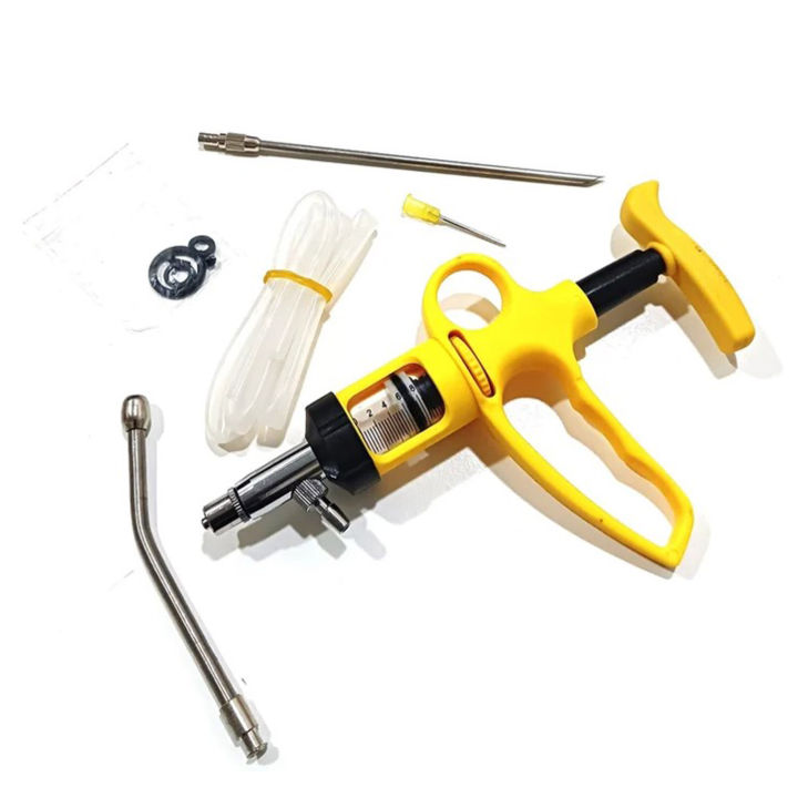 Automatic%20Veterinary%20Continuous%20Syringe%20Injector%205ml%20Animal%20livestock%20Injection%20with%20Drench%20Needle%20For%20Poultry%20cattle/sheep/chicken/pet%20-%20Image%203