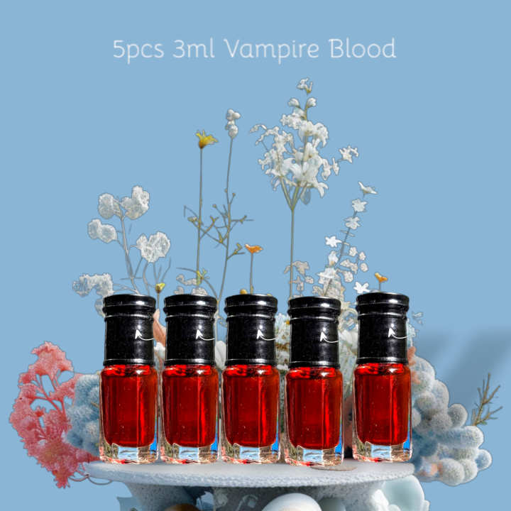 5pcs Combo Vampire Blood 3ml premium Long Lasting Attar pack