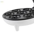 Donut Maker Doughnut Machine Baking Tool Easy to Use Light Deep Cooking Plates Waffle Maker for Commercial Use Coffee. 