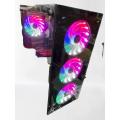 THUNDERBOLT TB-01 ATX GAMING CASING WITH RGB FAN. 