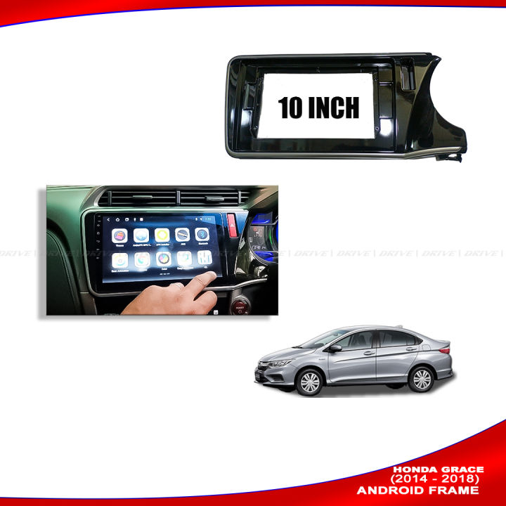 HONDA GRACE Car Android player frame, Car Stereo Player CD Trim Frame ...