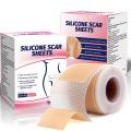 1pcs 150cm Silicone Gel Scar Sheet Patch Treatment Removal Tape Acne Trauma Burn Scar Cover Skin Repair Section Ear Beauty.