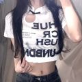 New Chinese-StyleTT-shirt Women【Cotton】Summer Korean Version ofbmChic Sweet Hot Girl Unique Short Top. 