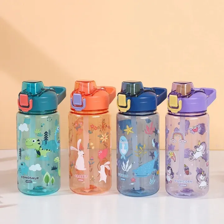 600Ml%20Cute%20Kids%20Water%20Bottle%20With%20Straw%20Sippy%20Cup%20Leakproof%20Baby%20Feeding%20Cups%20Portable%20Children%20Water%20Bottles%20for%20School%20Outdoor%20-%20Image%202