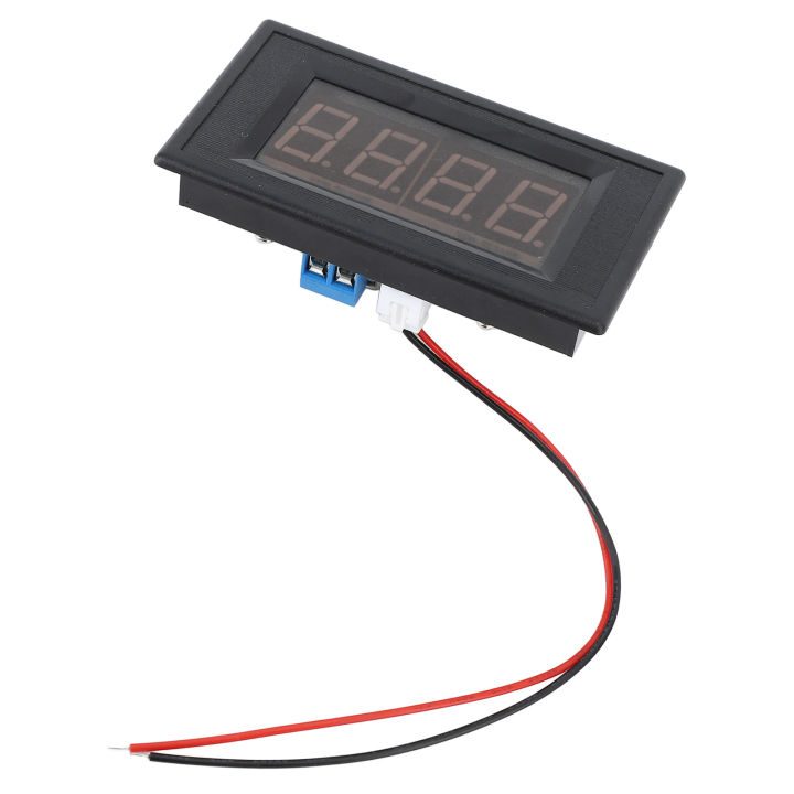 3 1/2 Digit Current Meter High Accuracy ICL7107 0.56 Inch LED Digital Display Ammeter DC ±10A Range Blue Current Meter Tester
