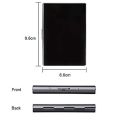 Metal Card Holder Wallet,Ultra Thin Stainless Steel Metal Wallets RFID Blocking Credit Card Wallet Holder,Black. 