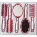 Exclusive Salon Fashion Hair Brush, Mirror & Comb Set Of 5. 