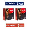 U&Me - Anatomic Condom - 2 Pack ( 6 Piece ). 