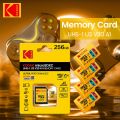 【Ready Stock+FREE Shipping+COD】Original Kodak Micro SD Card 512GB 256GB 128GB 64GB U3 High Speed Memory Card U3 A1 V30 Class 10 microSD TF Card For adapter.