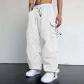 Harajuku Oversized Cargo Parachute Pants Men Streetwear Vintage Y2k Hip Hop Wide Leg Joggers Baggy Casual Sweatpants Techwear. 