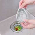 Kitchen Sink Filter Sewerage Kitchen Sink Garbage Separator Slag Anti-clogging Disposable Floor Drain Net Bag. 