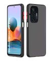 For Xiaomi Redmi Note 10 Pro Max Matte Translucent Hard Camera Protection with Button Bumper Shockproof Frosted Back Matte Back Cases/Cover. 