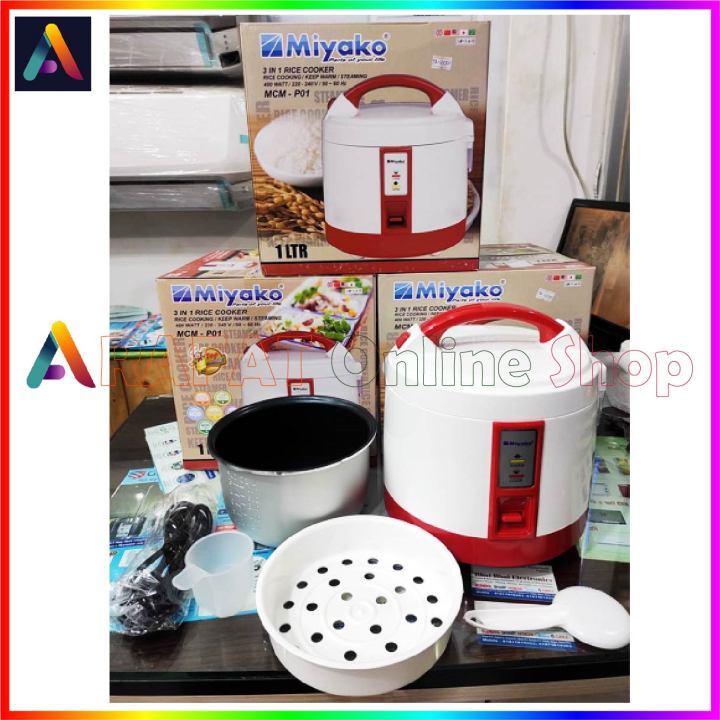 Miyako%20Electric%20Mini%20Rice%20Cooker%201%20Ltr%20%7C%20MCM-P01%20%7C%20Rice%20Cooker%20-%20Image%202