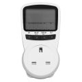 Electricity Usage Monitor Plug In Power Meter UK Plug Electrical Power ST. 