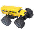 School Bus Pull Back Toy, School Bus Model Toy Big Wheels for 3 + Years Old Kids for Home Play. 