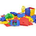 Educational Building Blocks Set For Kids -24 Pcs Plastic Building Block Set Toy For Kids (Multicolor). 