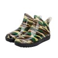 Rain bootsMen's fashion Korean version of trendy water shoes, four seasons rain boots, wear short work shoes, waterproof and non-slip low-top rubber shoes. 