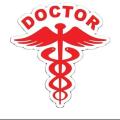 Bike Sticker - Doctor logo ( Waterproof & Premium quality)/ Sticker Gallery & Gift Shop.