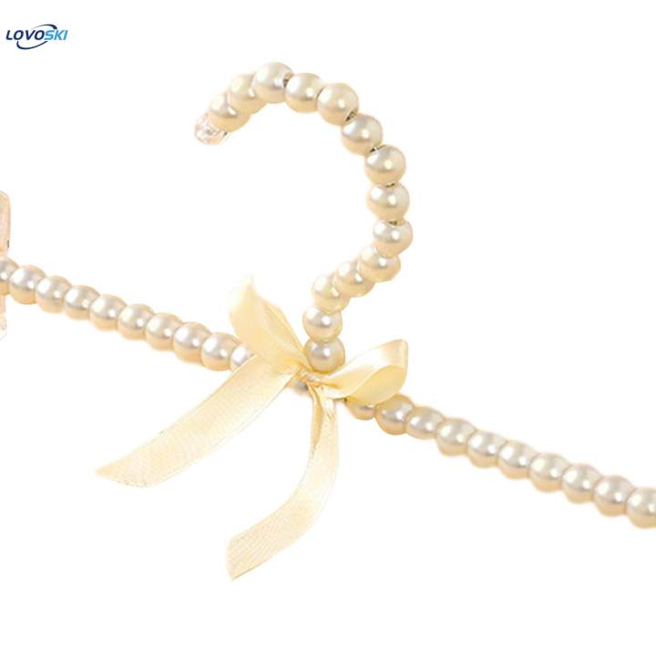 Elegant%20Clothes%20Dress%20Pants%20Hanger%20Beaded%20Clothing%20Hanger%20Closet%20Hanger%20Pearl%20Bowknot%20Clothes%20for%20Bride%20Baby%20Children%20-%20Image%202