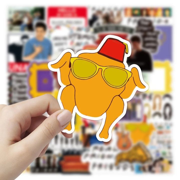 10/30/50PCS%20Friends%20TV%20Show%20Cartoon%20Stickers%20Car%20Bike%20Travel%20Luggage%20Guitar%20Laptop%20Waterproof%20DIY%20Funny%20Stickers%20Classic%20Toys%20-%20Image%204