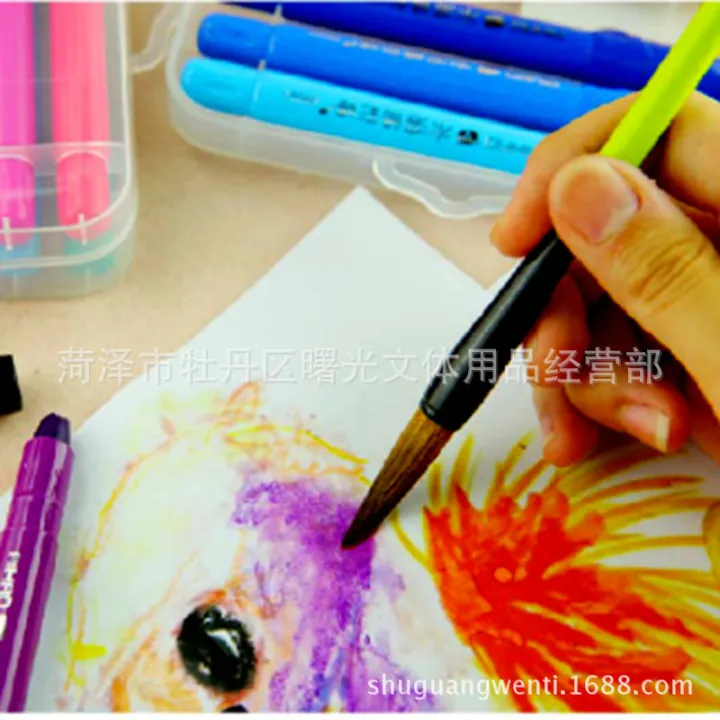 Student%20stationery%20wholesale%20hobby%2068081%20water%20soluble%20glow%20stick%20spin%20oil%20pastel%20kids%20paintbrush%20-%20Image%205