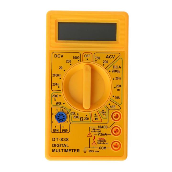 LCD%20DT838%20-%20Digital%20Multimeter%20-%20AC%20DC%20-%20Overload%20Protection%20on%20All%20Ranges%20-%20Low%20Battery%20Voltage%20Indication%20-%20Volt%20Ohm%20Tester%20-%20Image%205