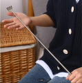 Anti Khujli Body & Back Massager Scratcher Stainless Steel extendable Telescopic Back Pocket Size Itching Hand Stick ( Extend till 20 inches ). 