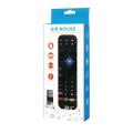 Android Smart TV Remote - Black. 