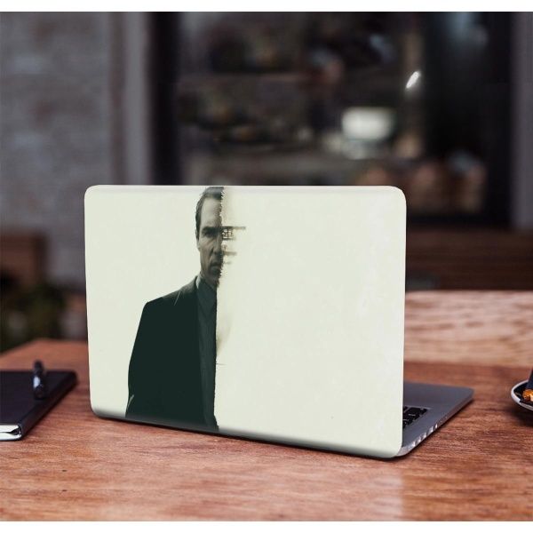 Dual Face Removeable Laptop Sticker for Back Side skin for any kind of ...