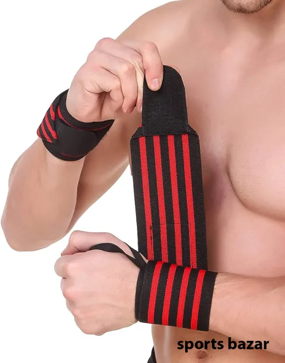 1%20Pair%20(2%20Pcs)%20Wrist%20Wraps%20Wrist%20Support%20Straps%20Designed%20For%20Strength%20Training%20Weightlifting%20And%20Powerlifting%20To%20Prevent%20Injuries%20And%20Improve%20Performance%20-%20Workout%20Essential%20-%20Image%208