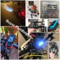 4 Mode USB Bike Light Lamp Bicycle Computer 3 Mode Horn Flashlight Cycle Bike Speedometer Led Front Lights Cycling Headlight. 