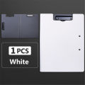 A4 File Folder Clipboard Writing Pad Memo Clip Board Double Clips Test Paper Storage Organizer School Supplies Office Stationary. 