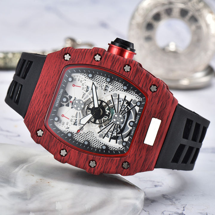 Hengbolong%20wood%20grain%20hollow%20men's%20watch%20new%20fashion%20business%20barrel%20quartz%20watch%20net%20red%20watch%20wholesale%20-%20Image%204