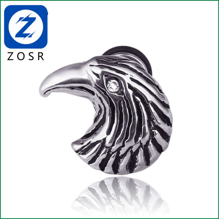 Unisex Women Men Earrings Stainless Steel Piercing Nail Screw Cross Stud Earrings Punk Helix Ear Piercings Fashion Jewelry