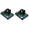 2X GAVR-12A GAVR 12A AVR for Generator Automatic Voltage Regulator Board Voltage Regulator Board Generator Accessories. 