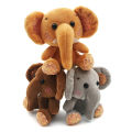 Cute Baby Elephant Plush Toys Elephant Doll Keychain Doll Girly Ragdoll Schoolbag Small Pendant. 